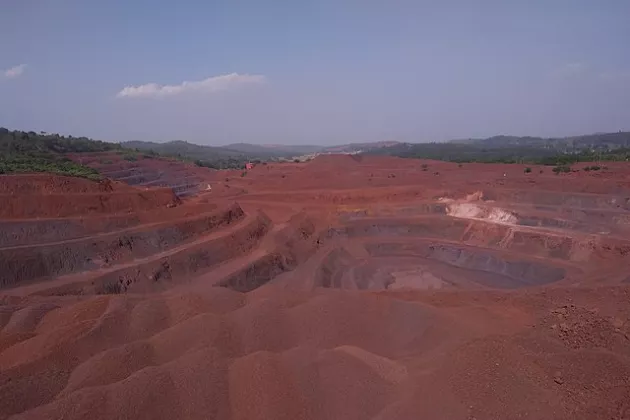 One of the iron ore mines in Keonjhar district. Photo by Bikashkumargiri1997