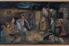  Travelers Gathered in the Night 