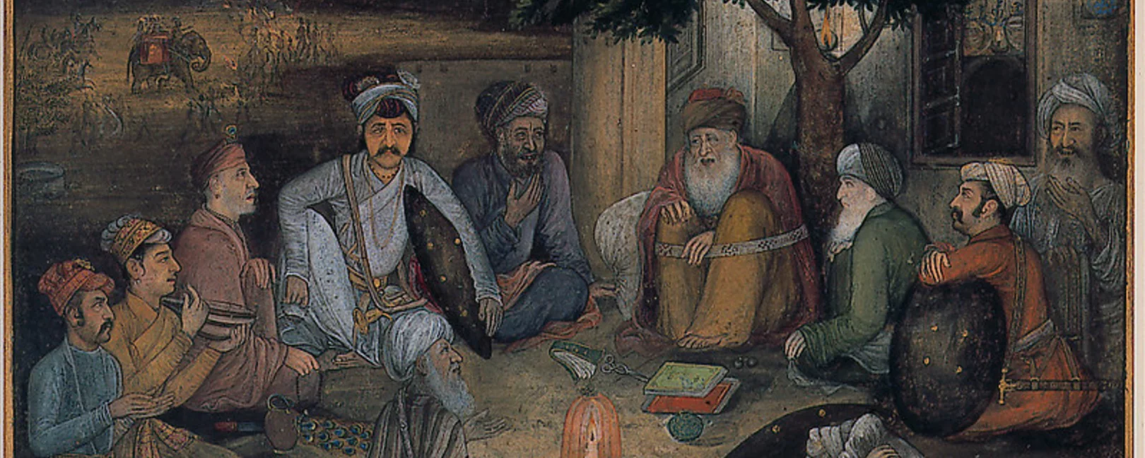  Travelers Gathered in the Night 