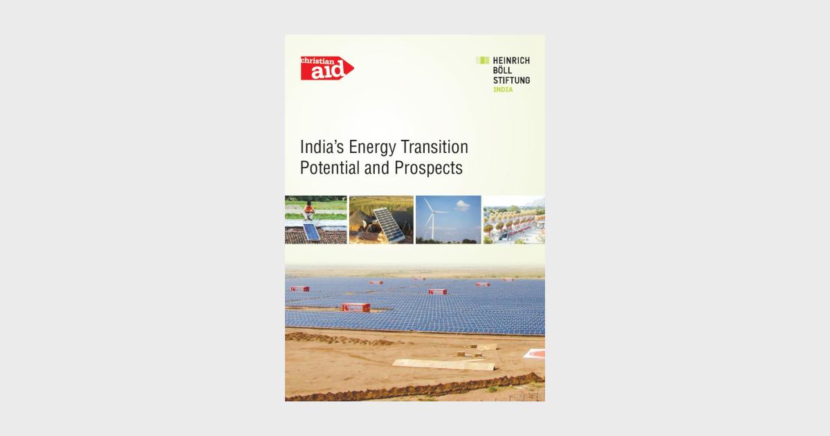 India’s energy transition | Heinrich Böll Stiftung | Regional Office ...