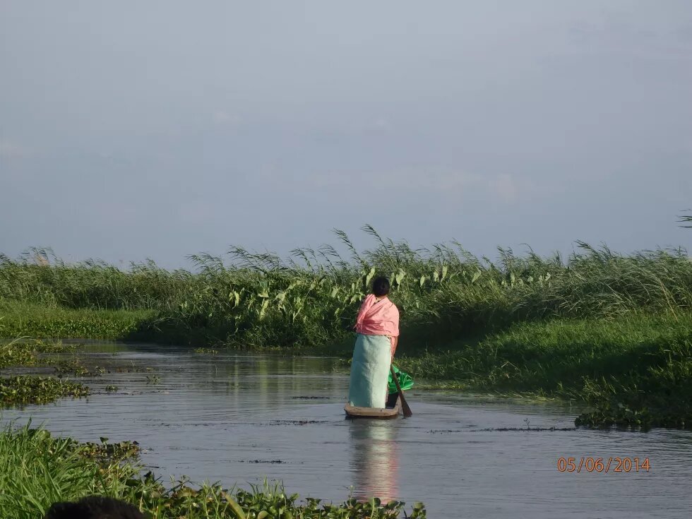 Fishing in Loktak