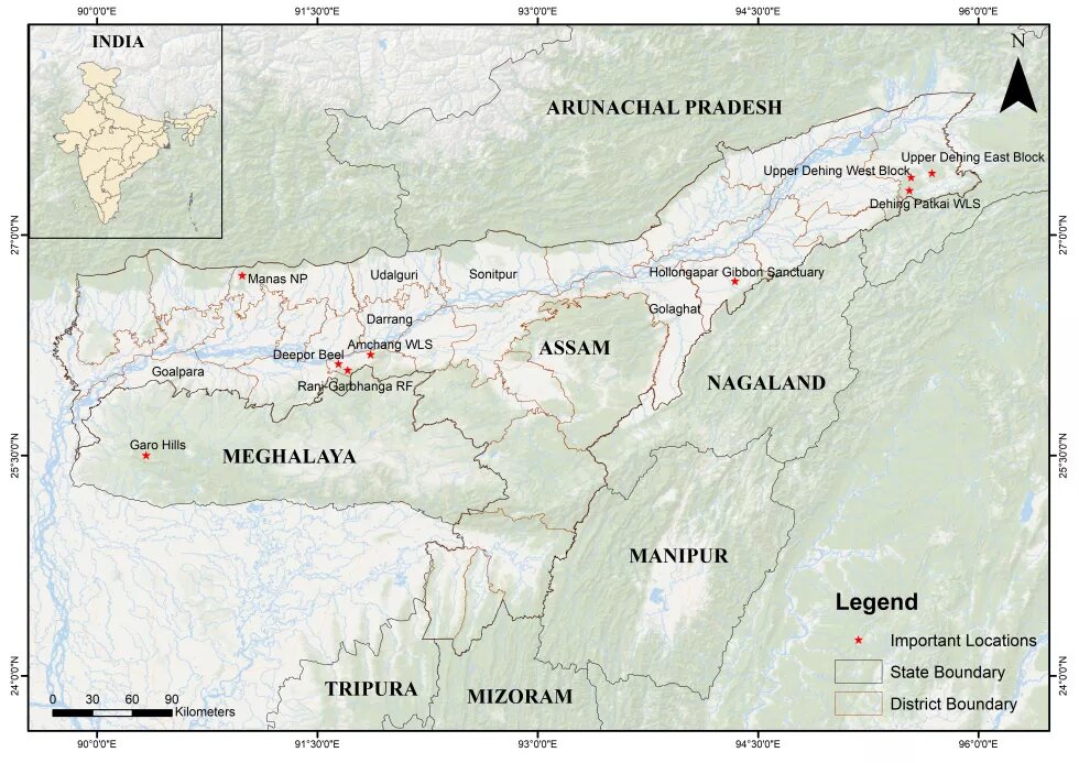 Elephants map