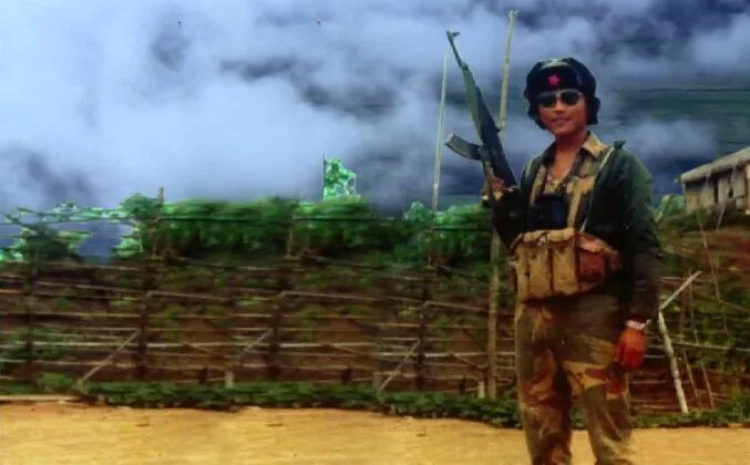 Mizo National Front Fighter in the 1960s Mizo National Front Fighter in the 1960s