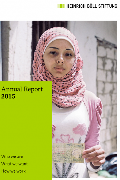 Annual Report 2015 | Heinrich Böll Stiftung | Regional Office New Delhi